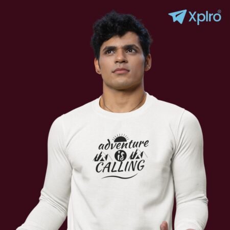 Adventure is Calling Men Sweatshirt