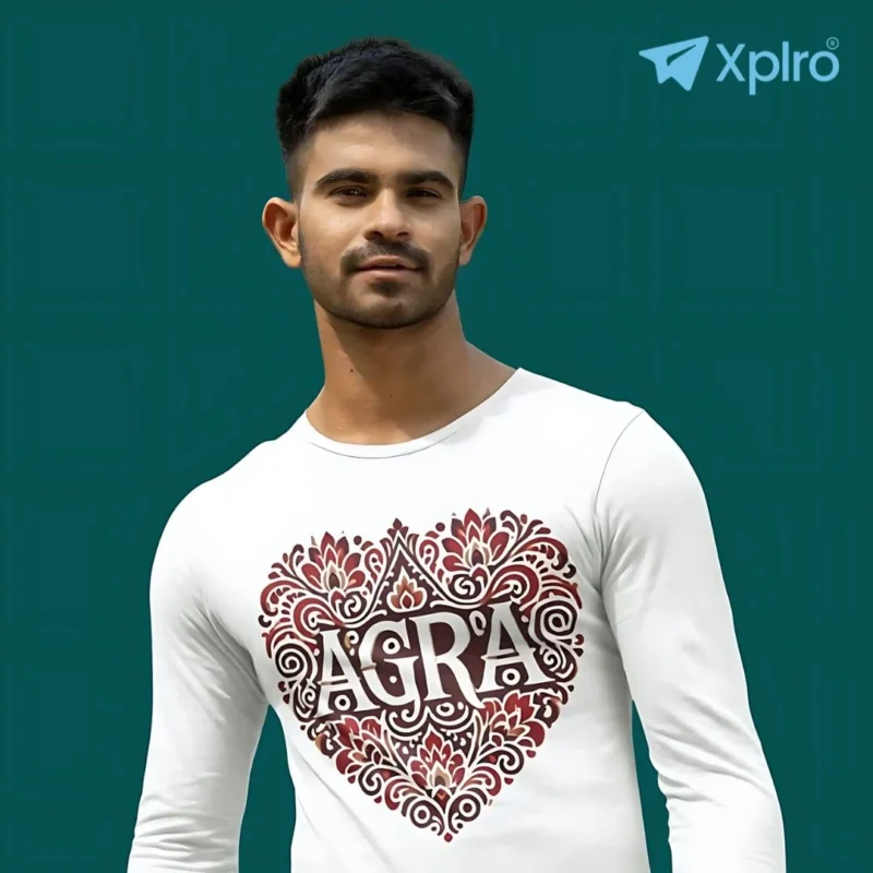 Agra Men Full Sleeve T-Shirt Timeless Heritage, Ultimate Comfort