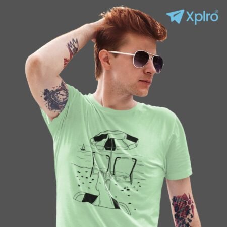 Beach Relax Men Classic Crew T-Shirt