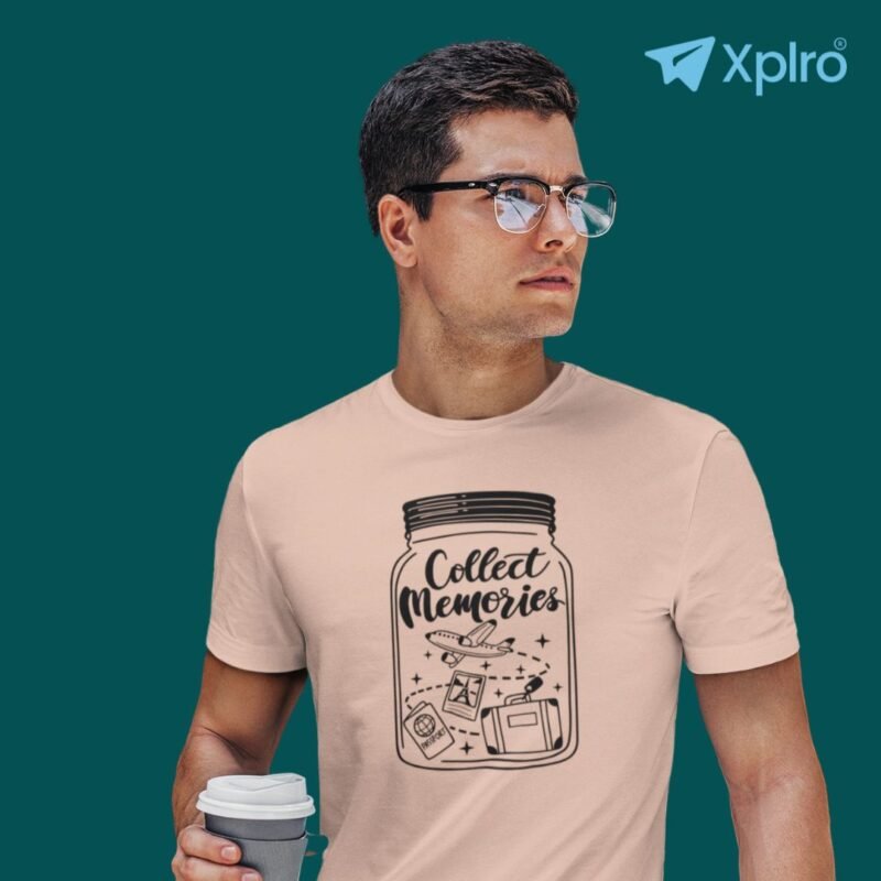 Collect Moments Men Classic Crew T-Shirt