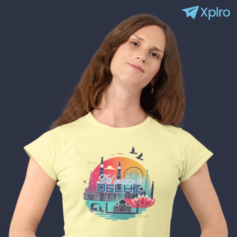 Dil Walon Ki Delhi Women Classic Crew T-Shirt