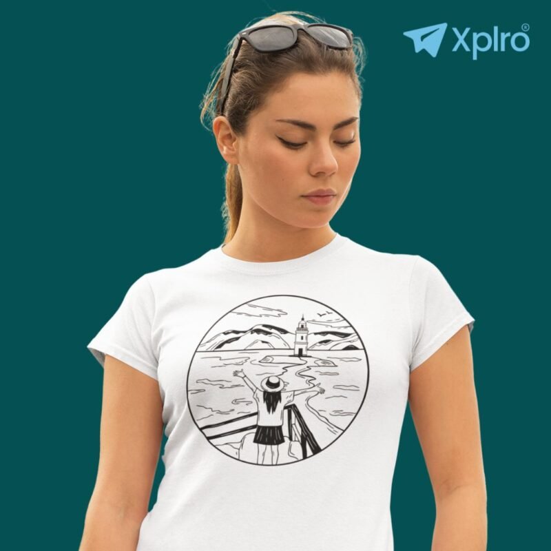 Explorer Girl Women Classic Crew T-Shirt
