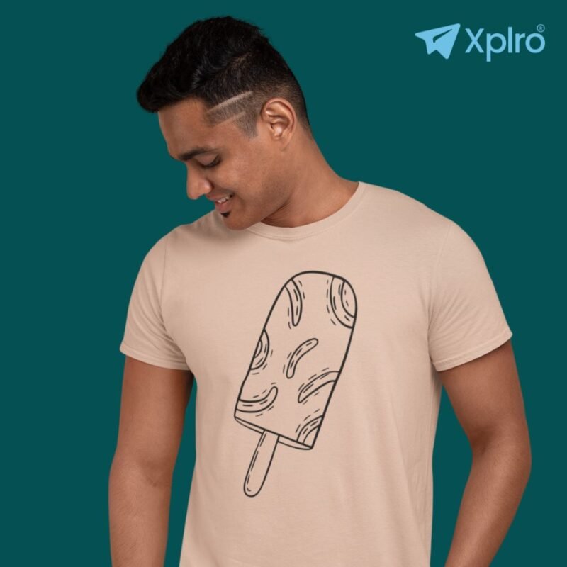Ice-Cream Bar Men Classic Crew T-Shirt