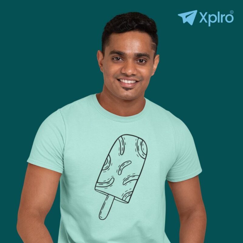 Ice-Cream Bar Men Classic Crew T-Shirt