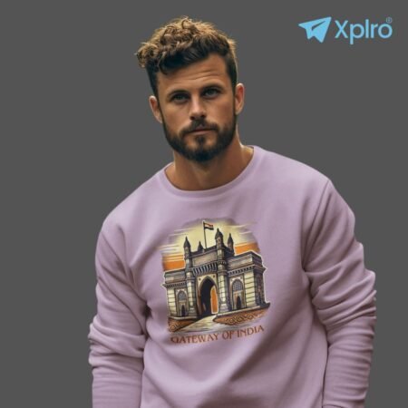 India Landmark Men Sweatshirt | Wear Your Love for India
