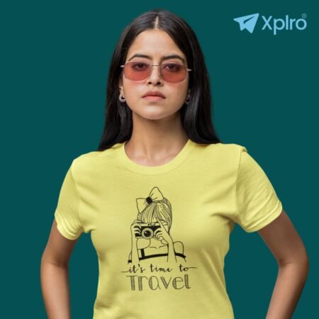 It’s Time To Travel Women Classic Crew T-Shirt