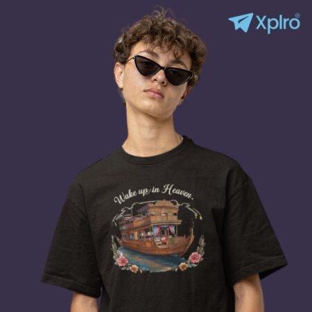 Kashmir – Wake Up in Heaven Men Oversized T-Shirt