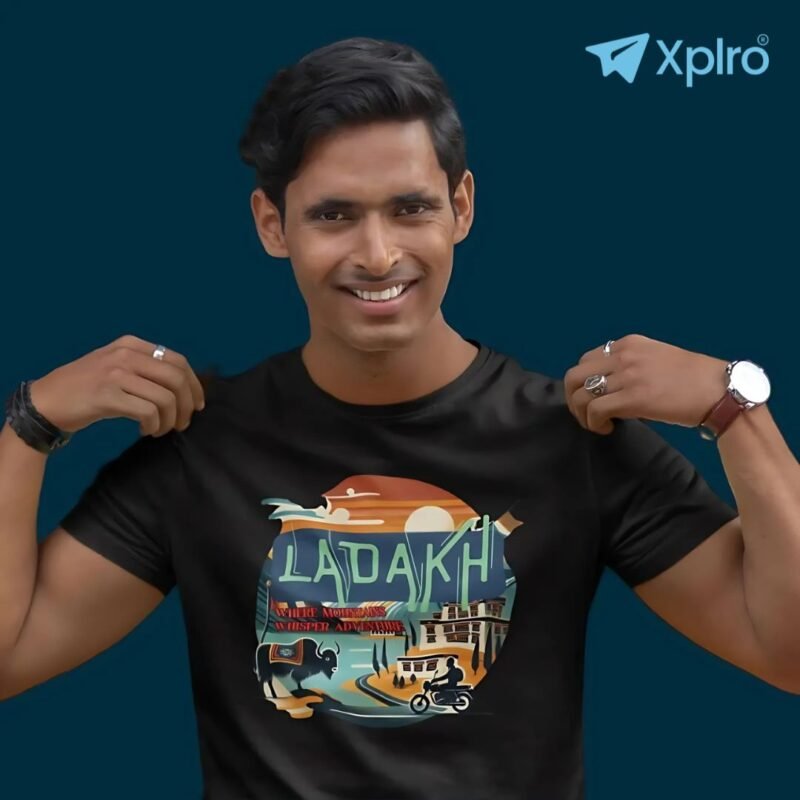 Ladakh Men Classic Crew T-Shirt