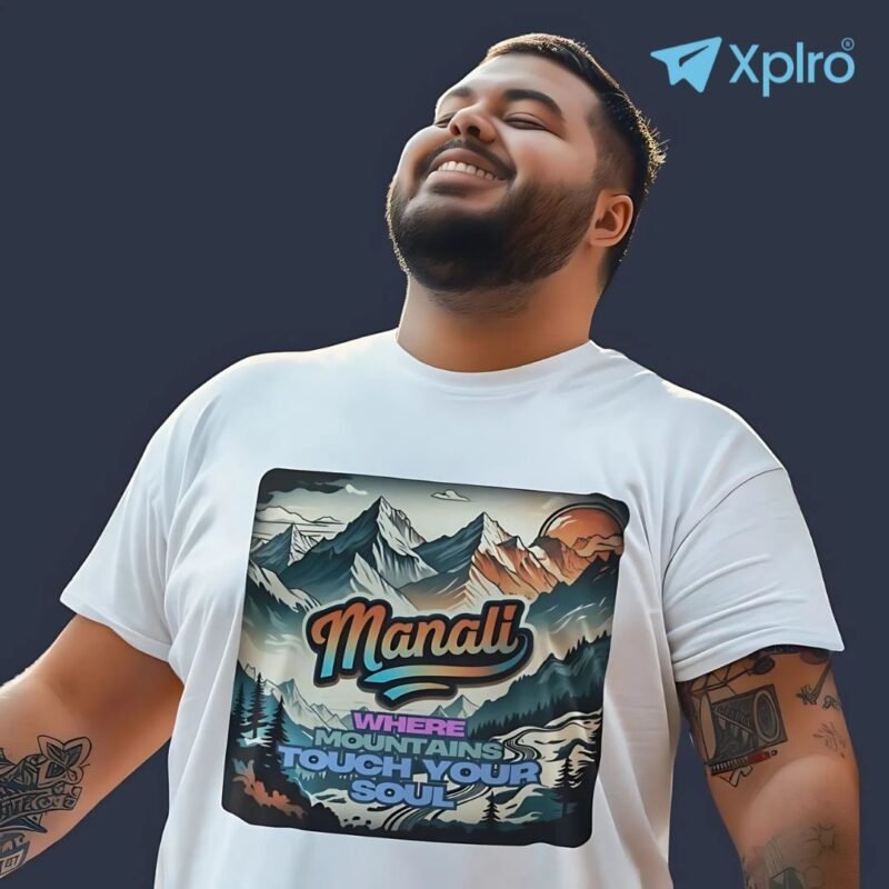 Manali Men Classic Crew T-Shirt
