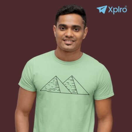 Piramid Simplistic Men Classic Crew T-Shirt