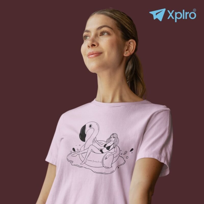 Relax On Pool Women Classic Crew T-Shirt