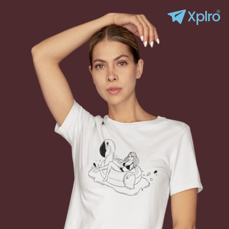 Relax On Pool Women Classic Crew T-Shirt