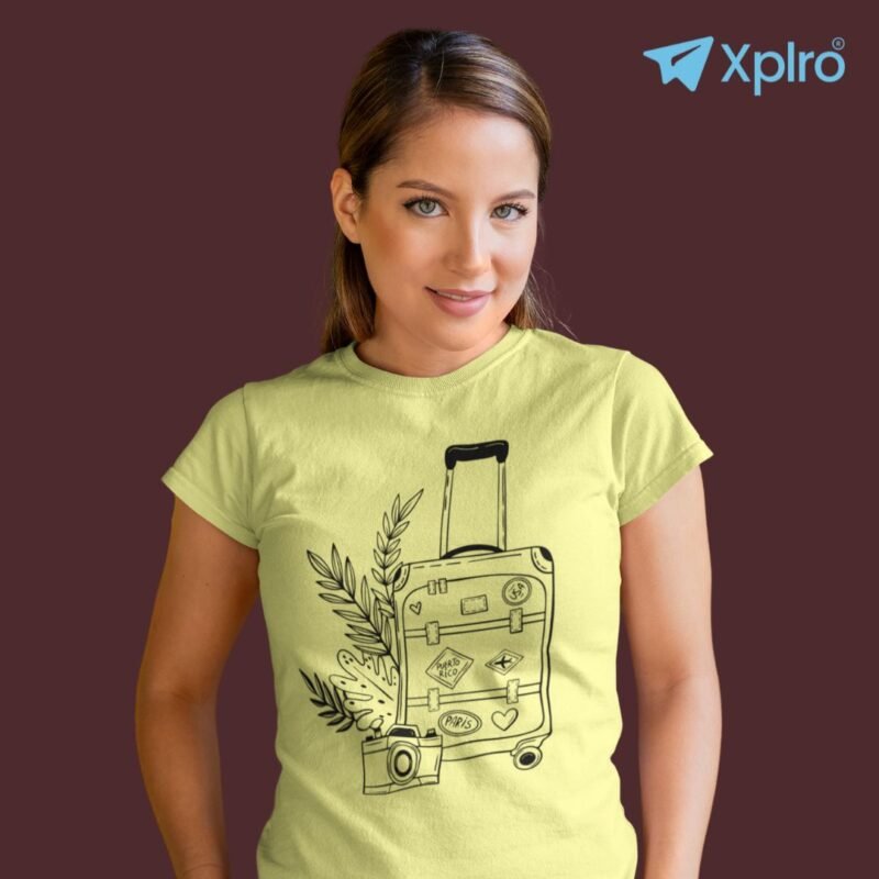 Travel Backpack Women Classic Crew T-Shirt