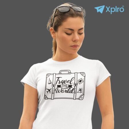 Travel the World Female Classic Crew T-Shirt