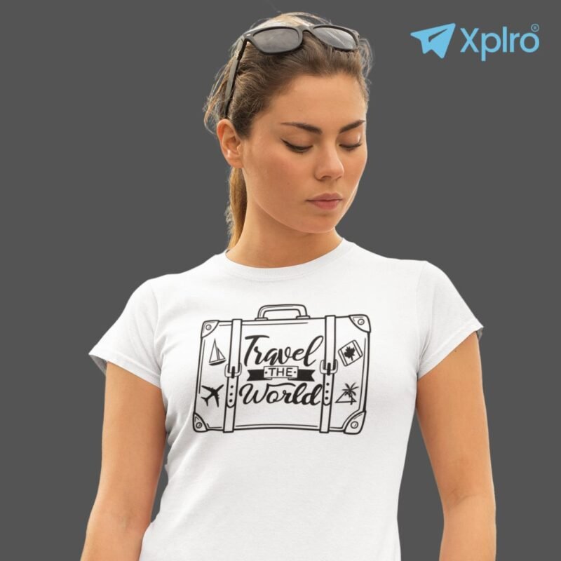 Travel the World Female Classic Crew T-Shirt