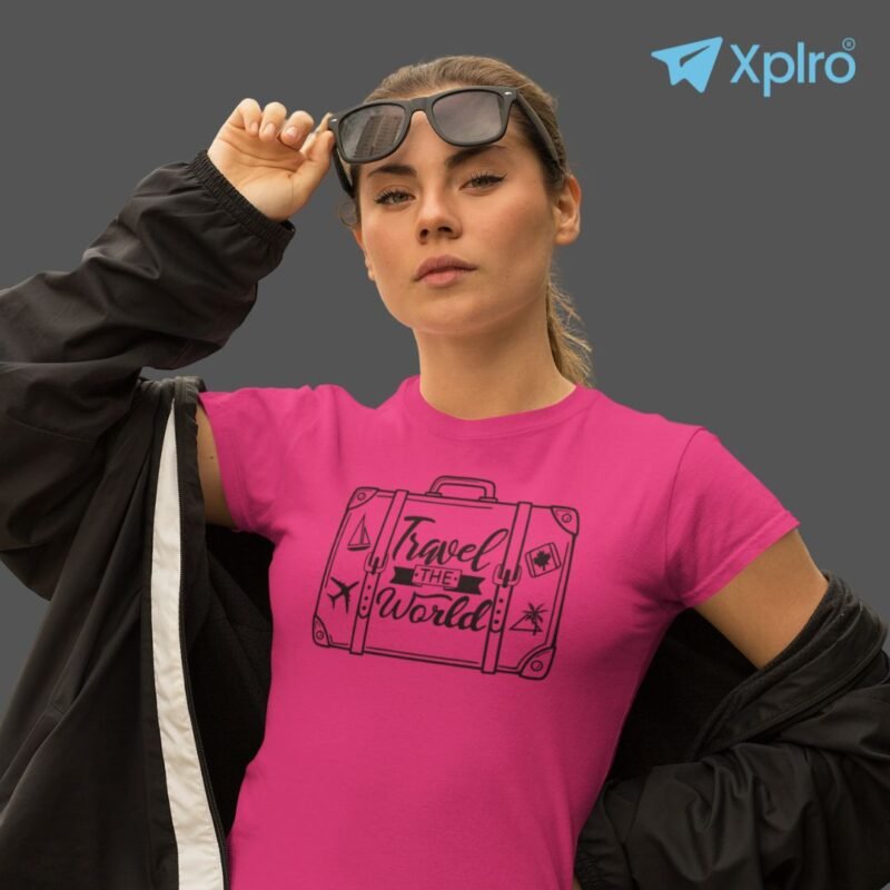 Travel the World Female Classic Crew T-Shirt