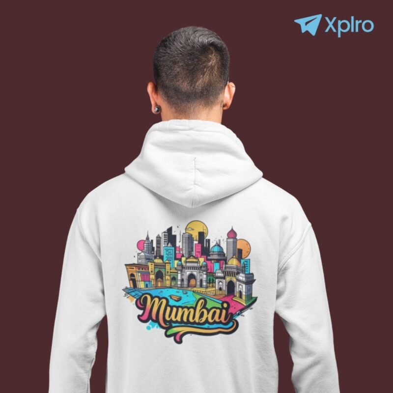 Mumbai Stylish Men Zip Hoodie