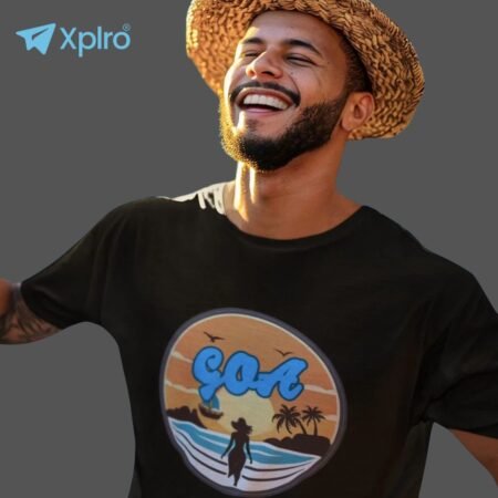 Goa Sunrise Men Classic Crew T-Shirt