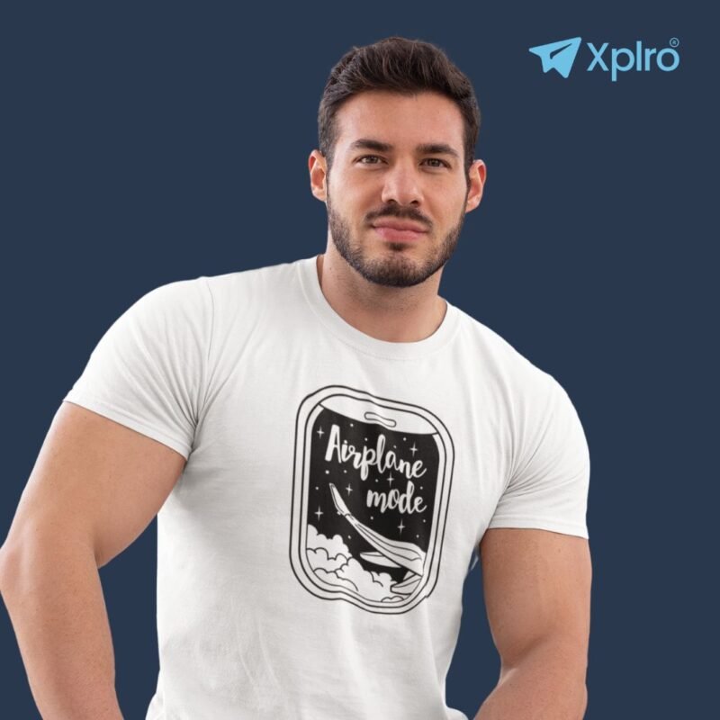 Airplane Mode Men Classic Crew T-Shirt