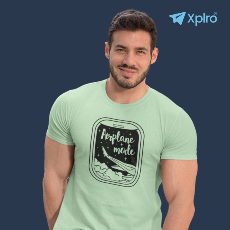 Airplane Mode Men Classic Crew T-Shirt