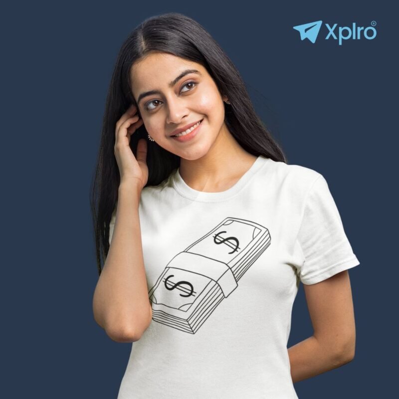 Dollar Women Classic Crew T-Shirt (1)