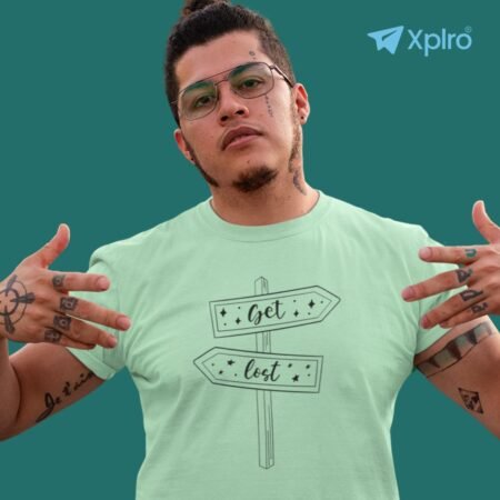 Get Lost Men Classic Crew T-Shirt
