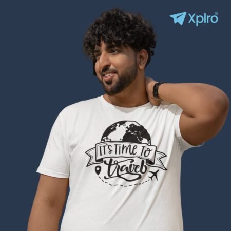 It’s Time to Travel Men Classic Crew T-Shirt