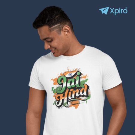 JAI HIND Men Classic Crew T-Shirt