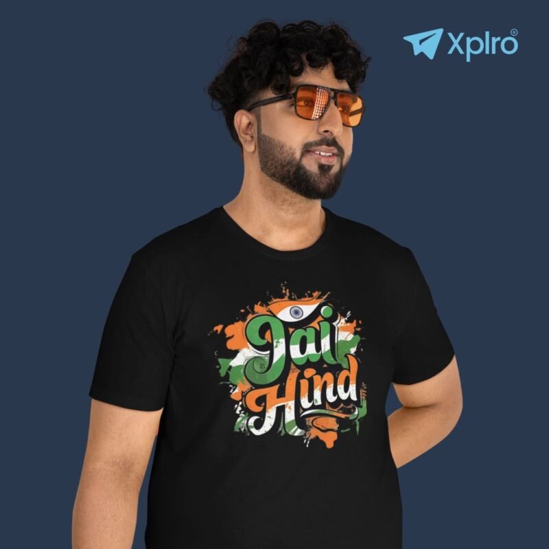 JAI HIND Men Classic Crew T-Shirt