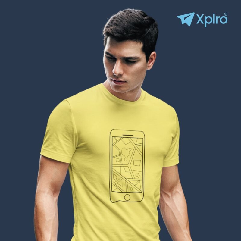Mobile Map Men Classic Crew T-Shirt