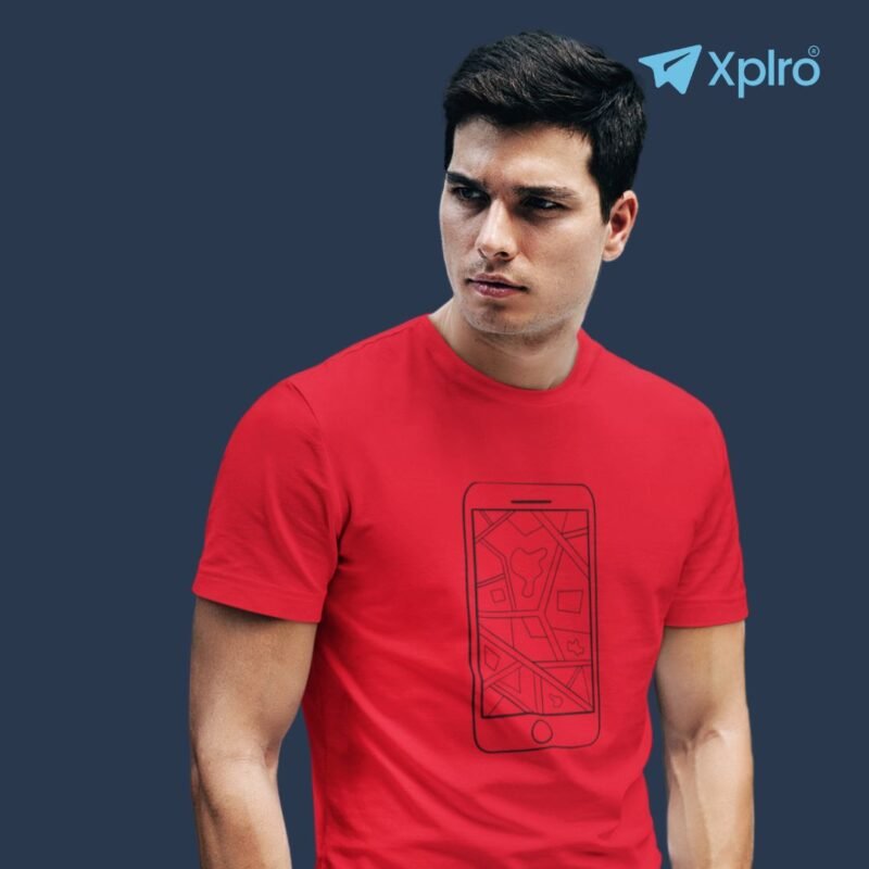 Mobile Map Men Classic Crew T-Shirt