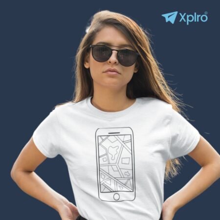 Mobile Map Women Classic Crew T-Shirt