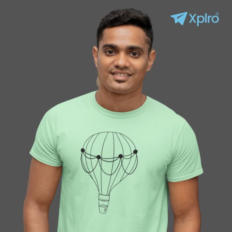 Parasailing Adventure Men Classic Crew T-Shirt