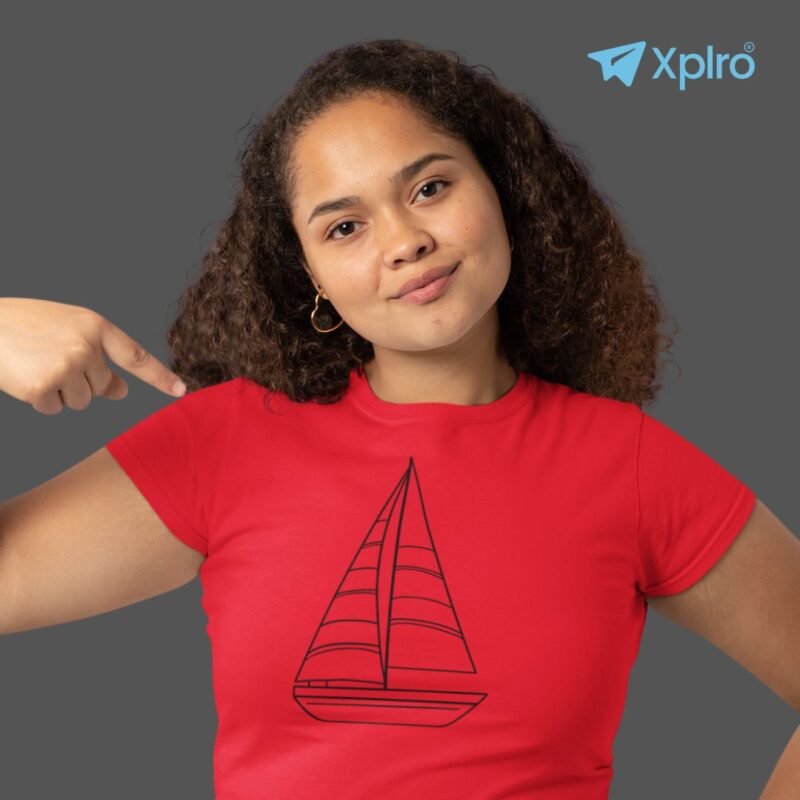 Sailboat Women Classic Crew T-Shirt