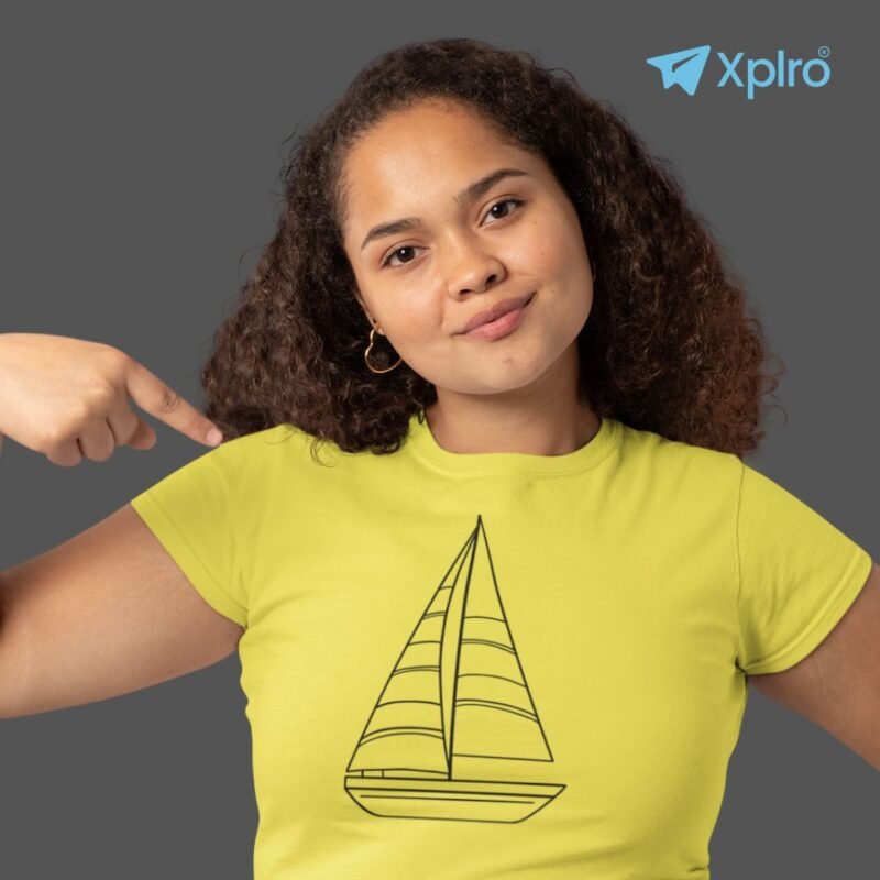 Sailboat Women Classic Crew T-Shirt