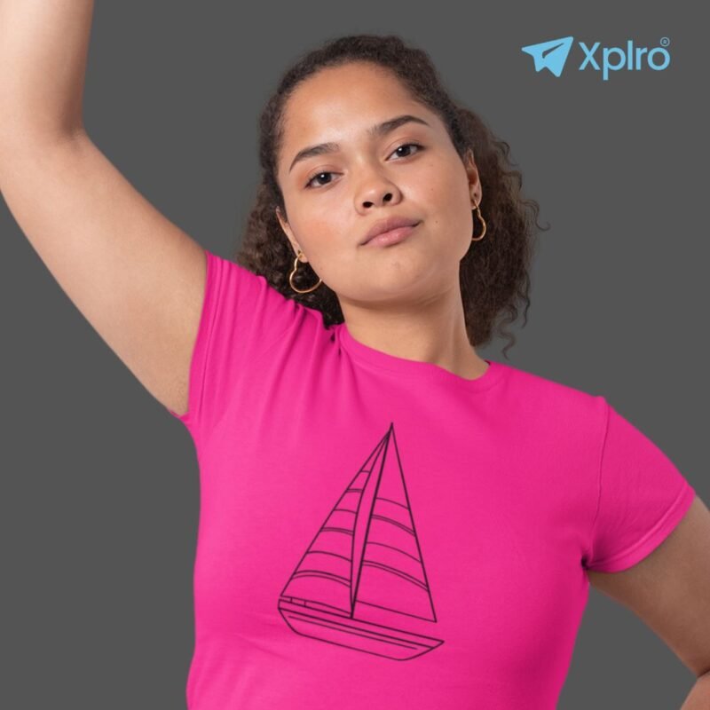 Sailboat Women Classic Crew T-Shirt