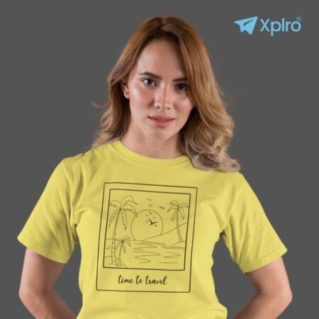 Time To Travel – Women Classic Crew T-Shirt
