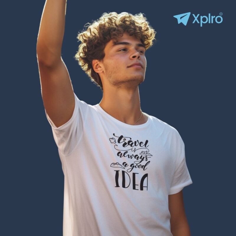Travel Is Always A Good Idea Men’s Classic Crew T-Shirt