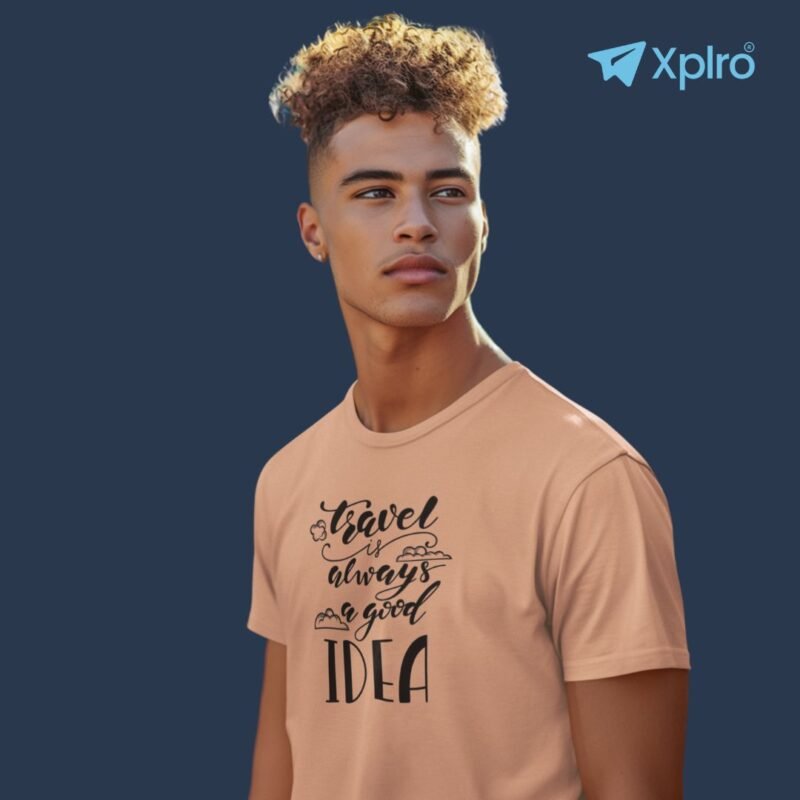 Travel Is Always A Good Idea Men’s Classic Crew T-Shirt