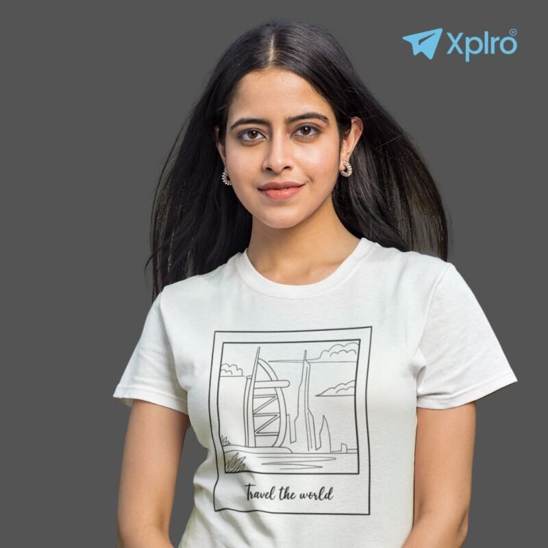 Travel The World II – Women Classic Crew T-Shirt