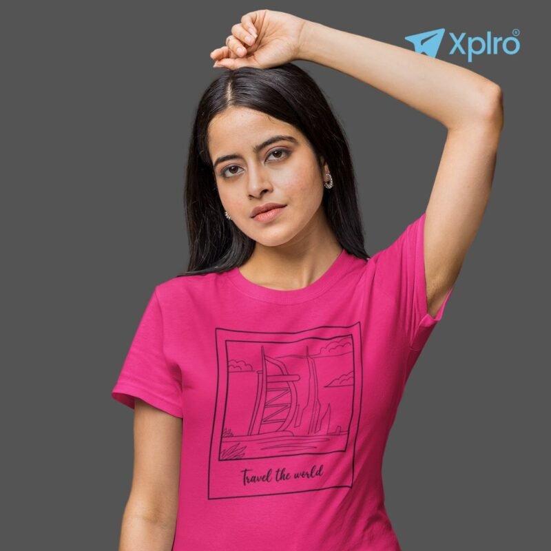 Travel The World II – Women Classic Crew T-Shirt