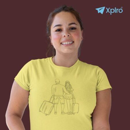 Travel couples Classic crew T-Shirt (2)