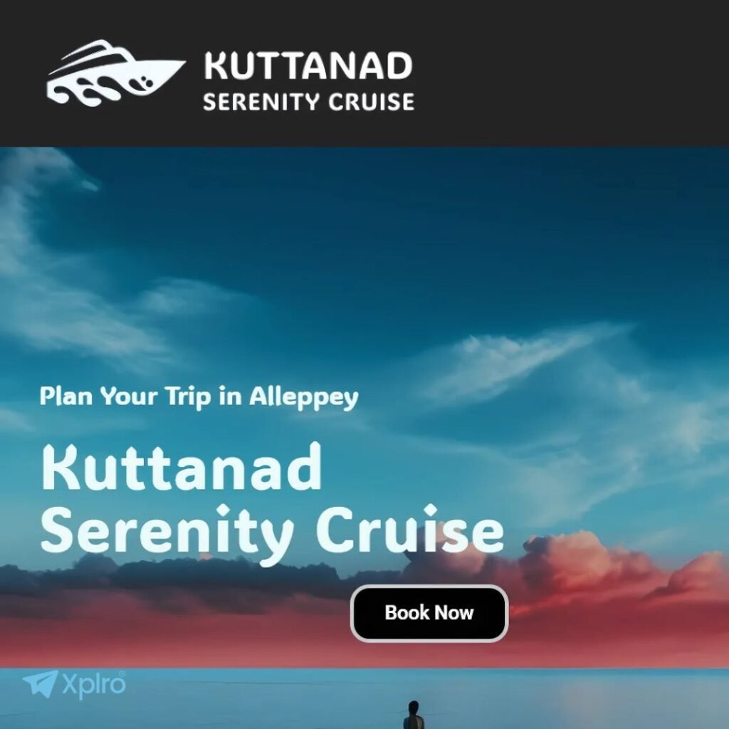 Kuttanad Serenity Cruise, Xplro