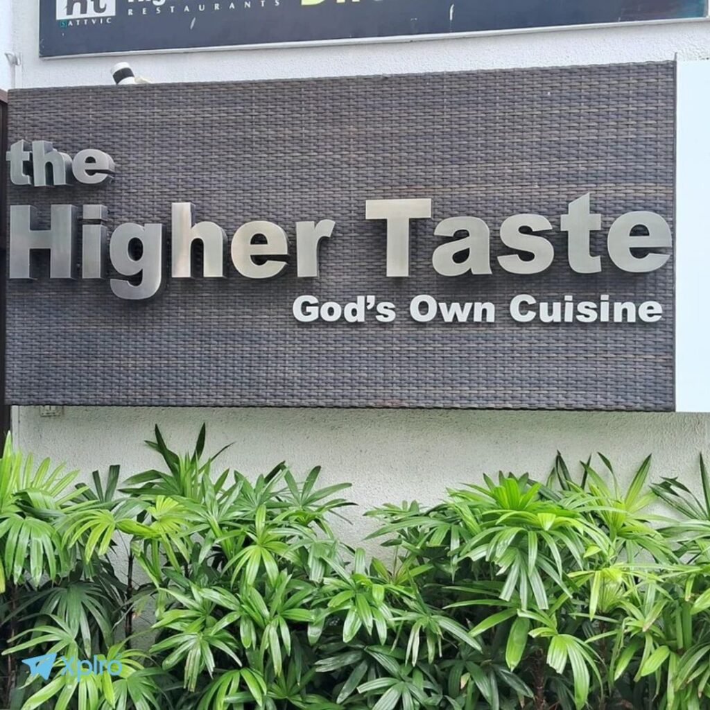 The Higher Taste Restaurant, Xplro