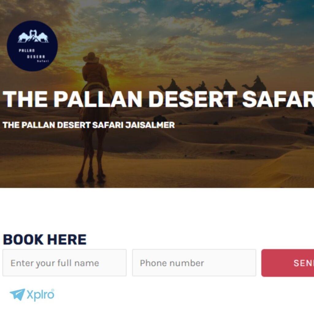 The Pallan Desert Safari, Xplro