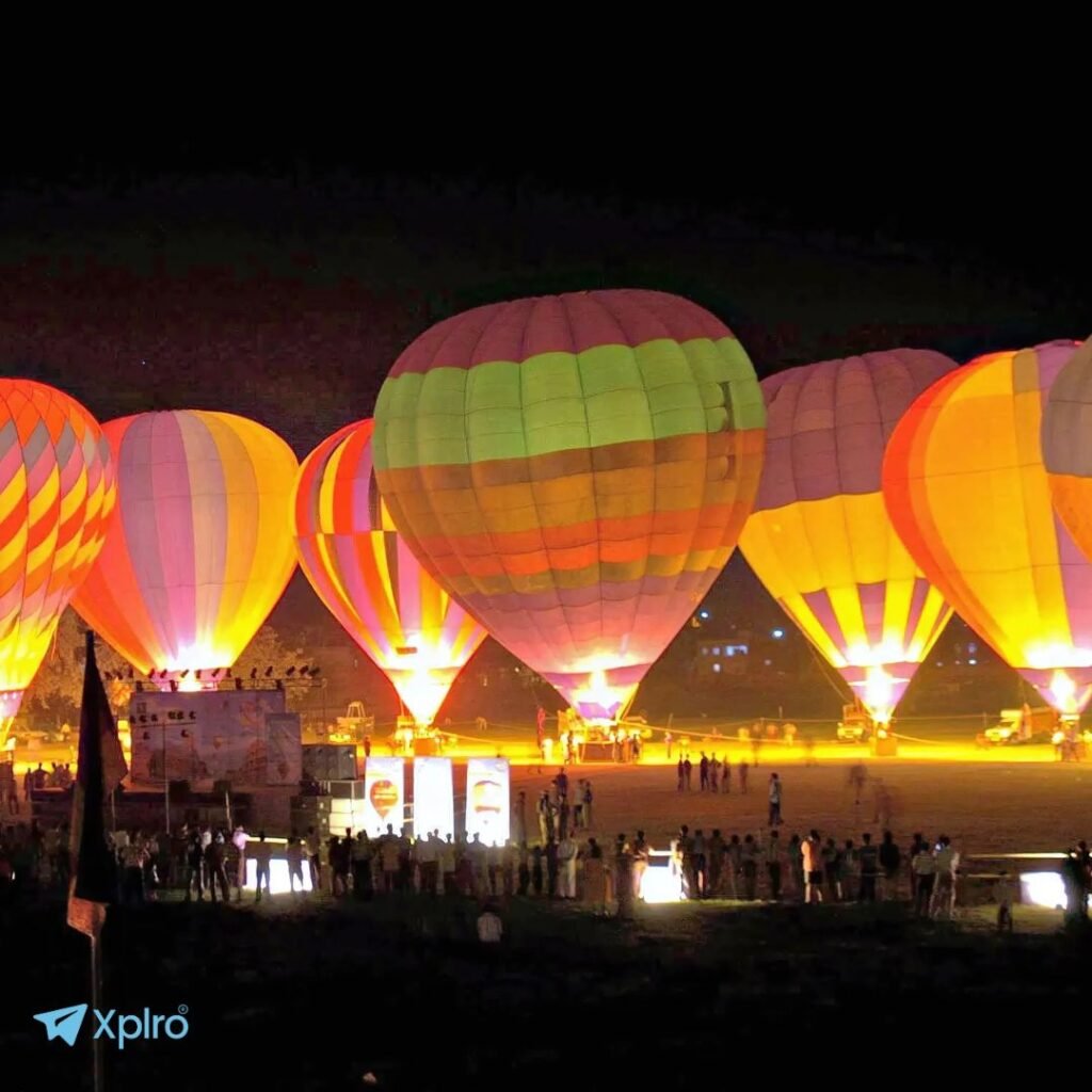 Thrillophilia hot air balloon pushkar, Xplro