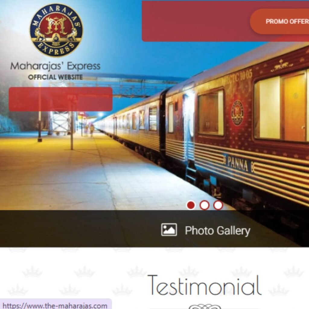 IRCTC Luxury Trains (Official Operator), Xplro, India Rail Tour Specialists for the Maharajas Express