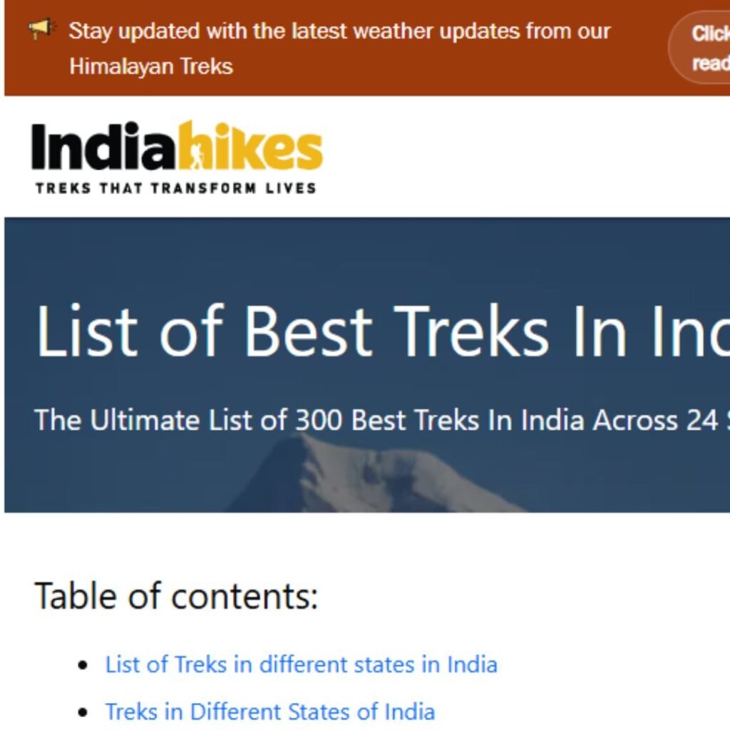 Indiahikes (Northeast Treks), Xplro