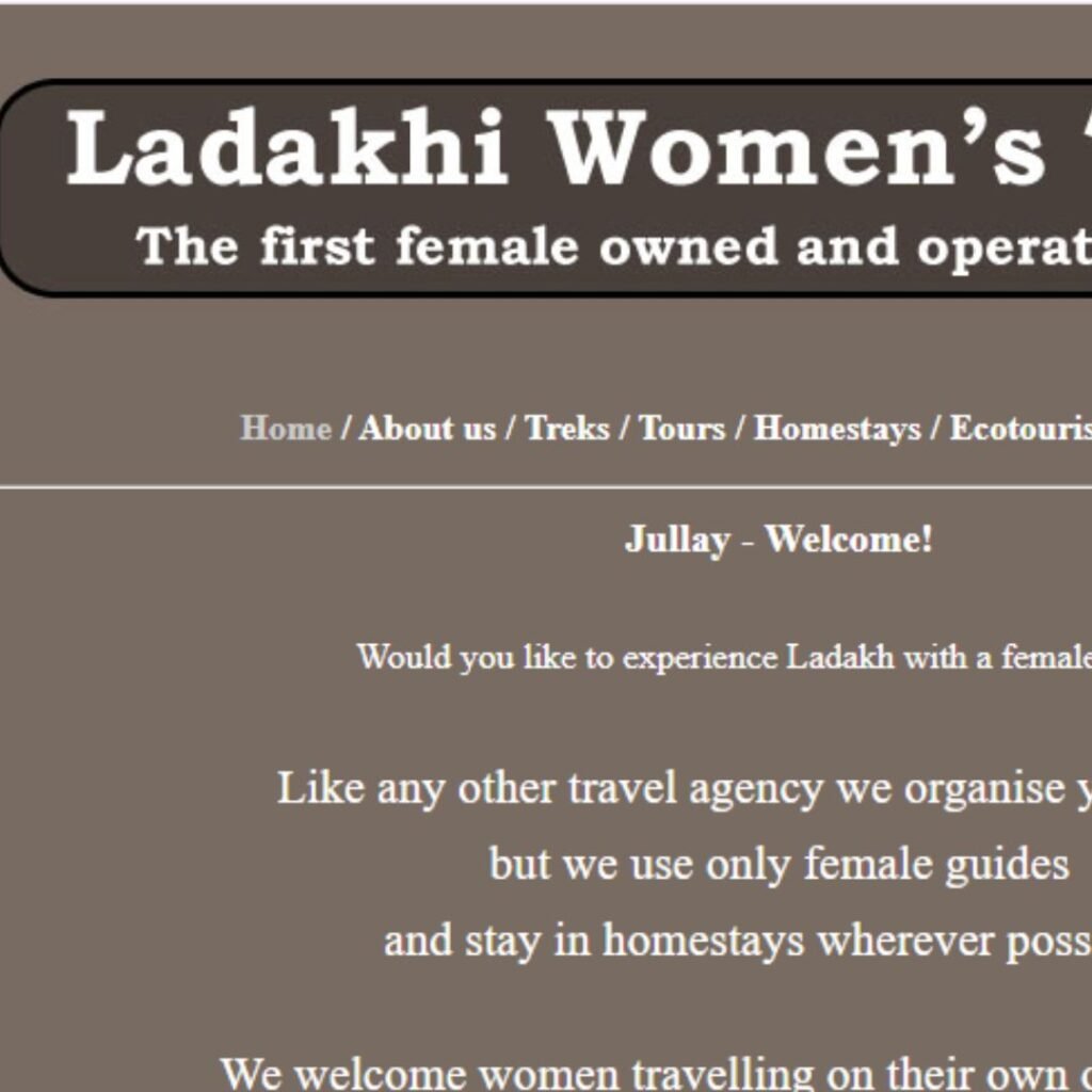 Ladakhi Women’s Travel Company, Xplro