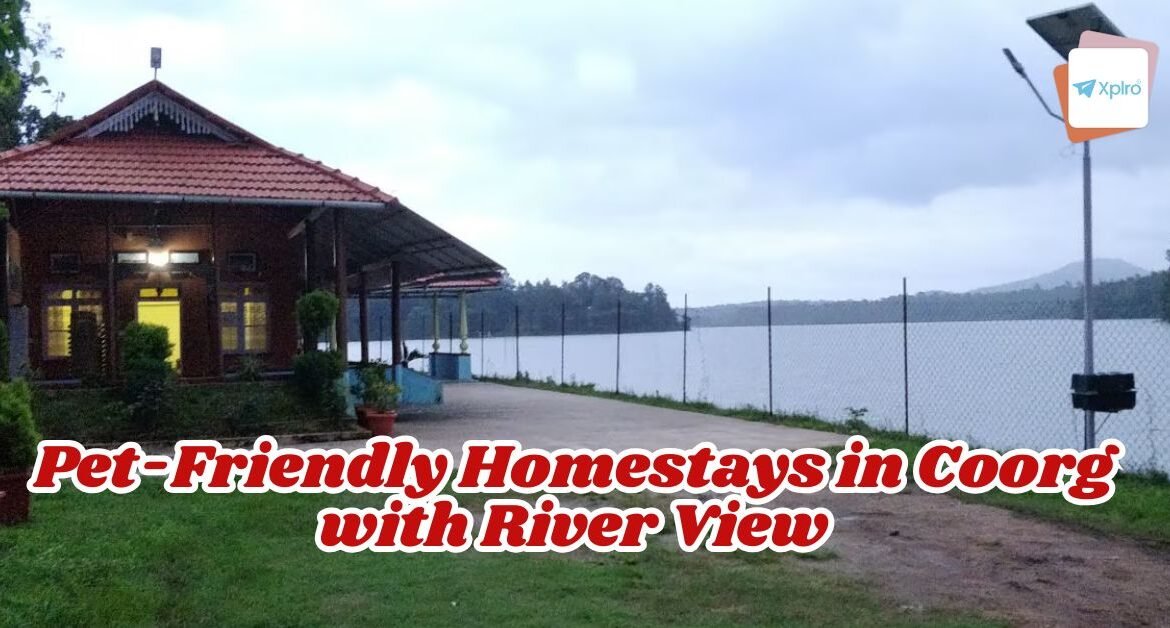 Pet-Friendly Homestays in Coorg with River View: A Serene Escape for You and Your Furry Friend